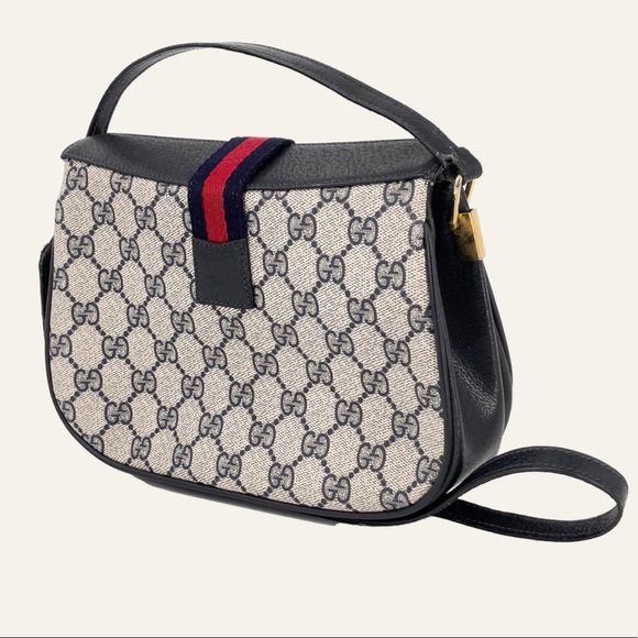 Gucci Navy Ophidia Crossbody - Picture 4 of 14